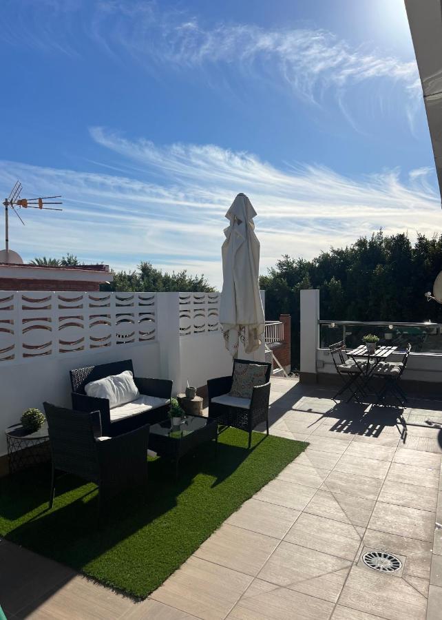 Casa Carmen Atico Primera Linea De Playa Málaga Extérieur photo